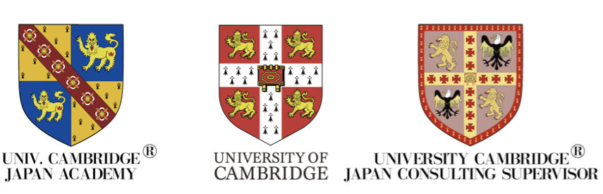 UNIV. CAMBRIDGE JAPAN ACADEMYおよび関連ロゴ
